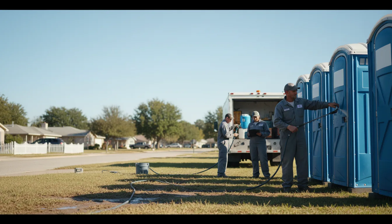 Long-Term Portable Toilet Rental in Alma, KS near me
